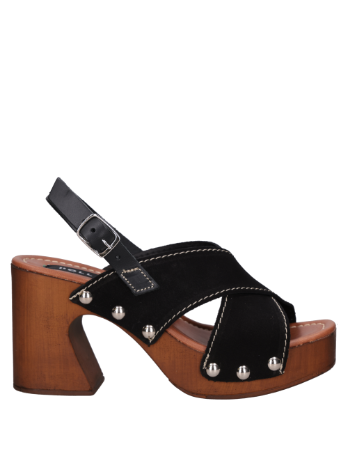 Calzado de cuero negro para mujer, estilo casual con forro de microfibra.