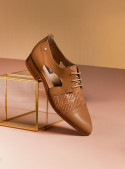 	Zapato Oxford Cuero Mujer