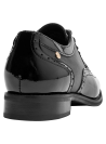 zapato chic negro para mujer, estilo sofisticado, combina con vestidos y jeans
