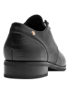 zapatos negros de mujer, con punta puntiaguda, ideales para un look sofisticado.