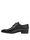 zapatos negros para mujer, con taco plano de 2.8 cm, cómodos para el uso diario.