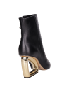 Botines de mujer en color negro, estilo vestir, perfectos para un look sofisticado.