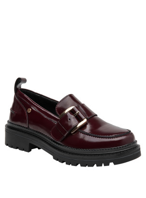 Mocasín Charol Mujer
