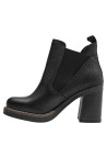 Botín Chelsea negro, diseño elegante y moderno para mujeres que buscan estilo y confort.