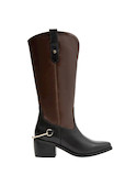 Bota casual para mujer en color negro, ideal para elevar tu estilo diario con comodidad.