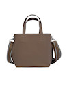 Bolso casual taupe de ZAPPA, versátil y moderno, perfecto para llevarlo de diferentes maneras.