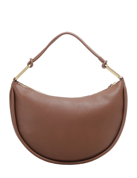 Diseño elegante de cartera café para mujer, con espacio suficiente para llevar lo esencial.