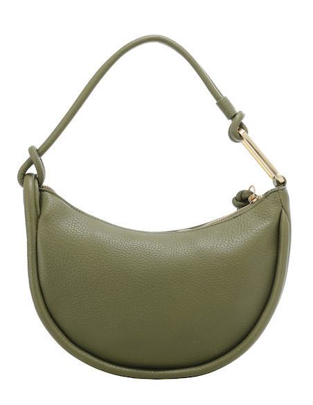 Bolso de mujer en tono oliva, perfecto para looks modernos y funcionales.