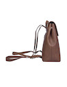 Moderna mochila casual para mujer en color café