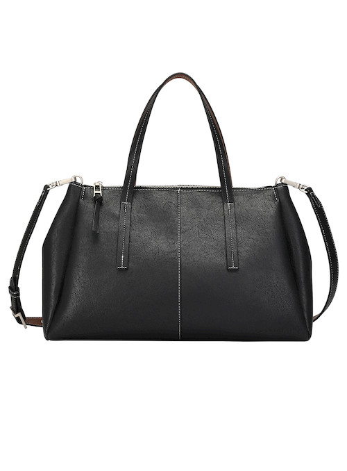 Práctico tote bag para mujer, adecuado para días de estudio o trabajo.