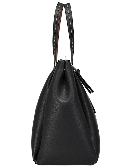 Tote bag de PU con diseño atemporal, combina estilo y funcionalidad.