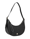 Cartera de mujer en color negro, estilo casual, combina con diversas prendas y ocasiones.