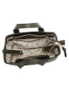 Bolso Pollini elegante en tono oliva, ideal para uso diario.