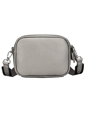 Vista superior de la bandolera resaltando su tamaño compacto y diseño funcional.