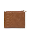 Billetera casual de mujer en PU camel, diseñada para adaptarse a un estilo de vida dinámico y moderno.
