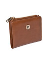 Billetera Pollini en PU con textura lisa, ideal para uso diario.