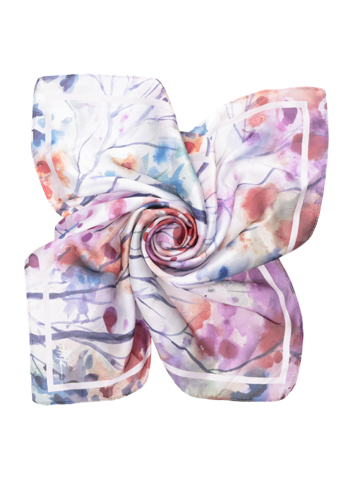 Accesorio rosado para mujer, estilo casual, ideal para complementar outfits, estampado geométrico y floral.