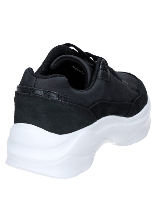 Zapatilla Mujer C164 Pollini negro