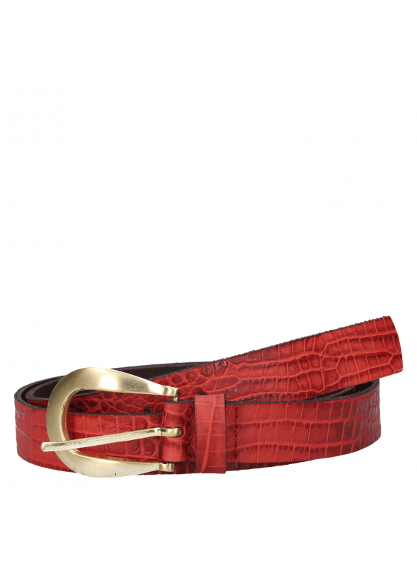 Cinturon Mujer C214 Pollini rojo