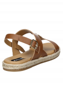 Sandalia Mujer D254 Pollini cafe