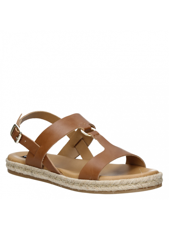 Sandalia Mujer D254 Pollini cafe