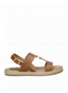 Sandalia Mujer D254 Pollini cafe