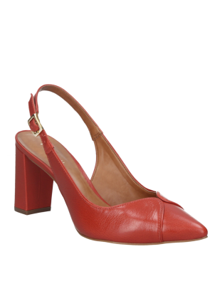 Zapato Mujer D303 Pollini rojo