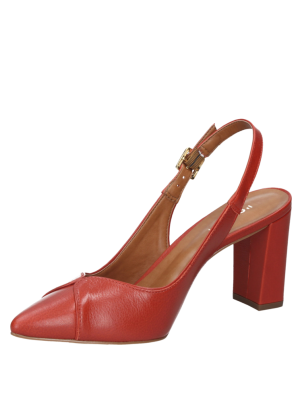 Zapato Mujer D303 Pollini rojo