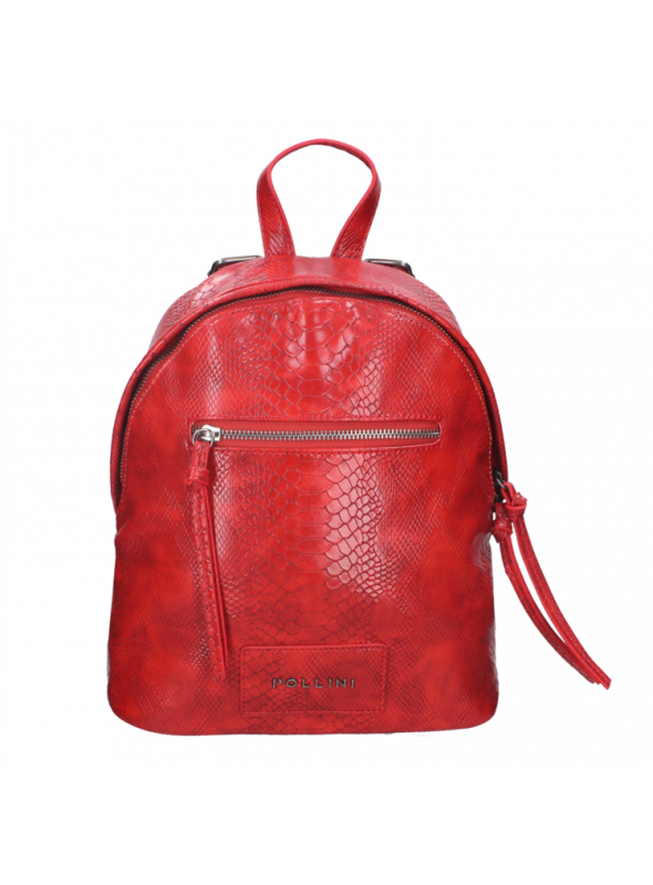 Mochila Mujer D879 Pollini rojo
