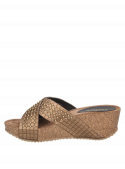 Sandalia Mujer D289 Pollini bronce