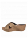 Sandalia Mujer D289 Pollini bronce