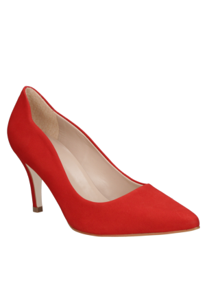 Zapato Mujer F234 Pollini rojo