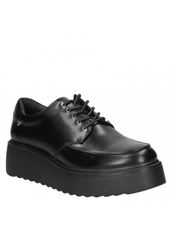 Zapato Mujer F166 Pollini negro