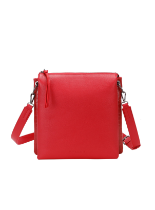 Bandolera Mujer F871 Pollini rojo