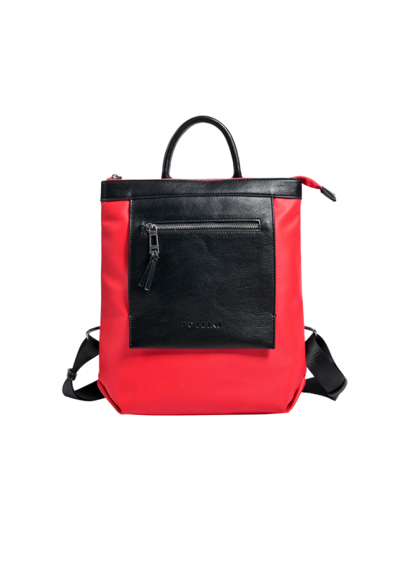 Mochila Mujer F855 Pollini rojo