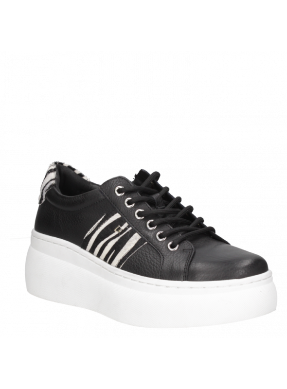 Zapatilla Mujer F173 Pollini negro